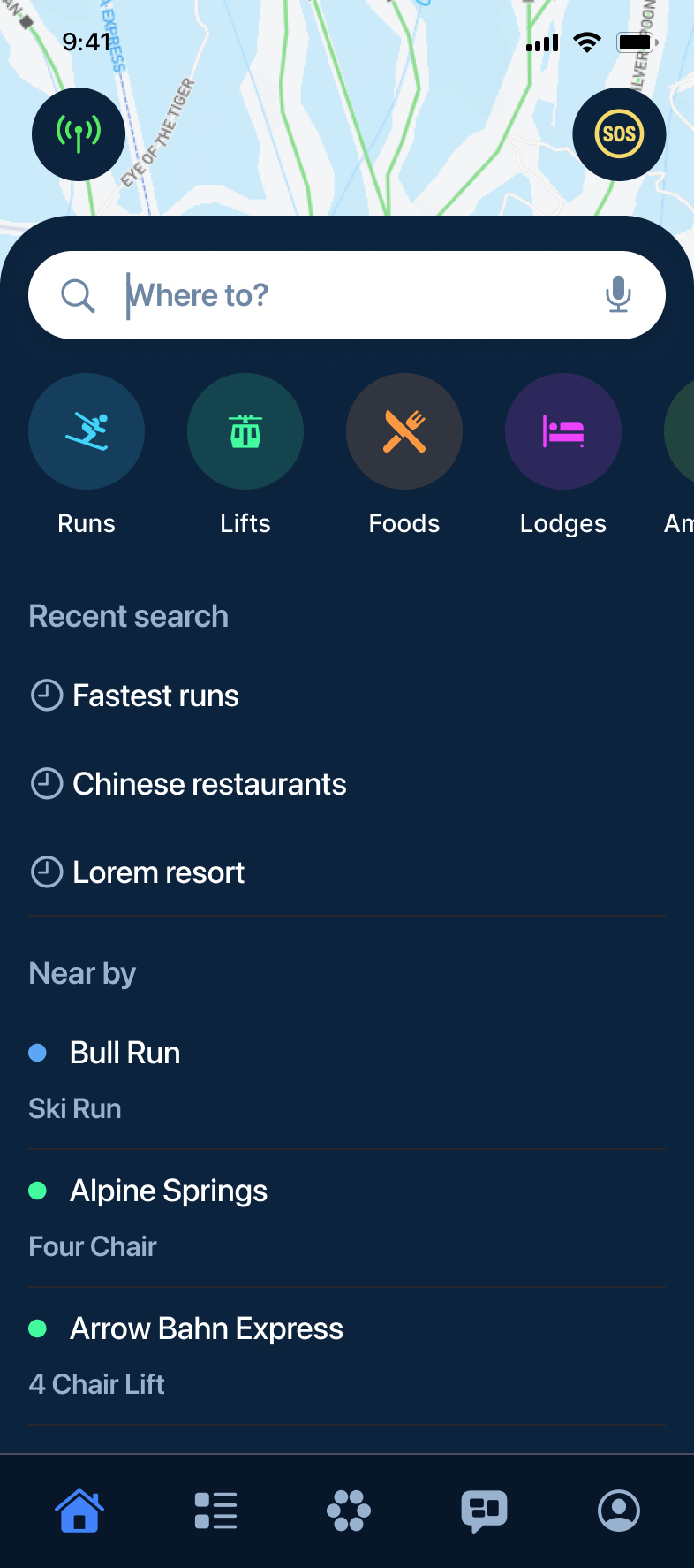 Turn-by-turn audio navigation